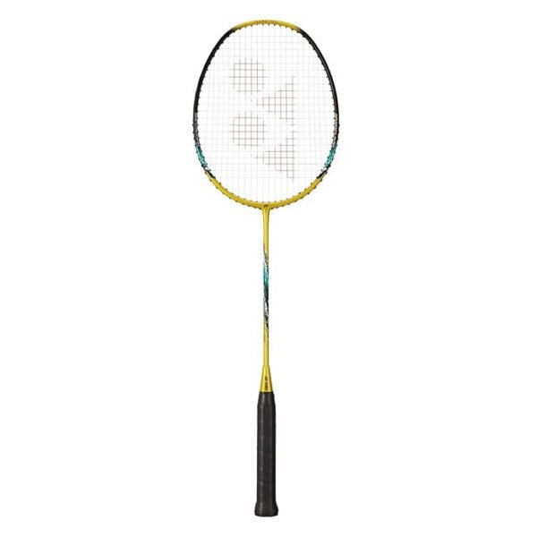 Yonex Nanoflare 001 Feel Strung Badminton Racquet, G4 – Gold, Graphite