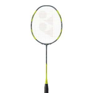 YONEX Arcsaber 7 Play Strung Graphite Badminton Racquet with Full Cover (Grey/Yellow)